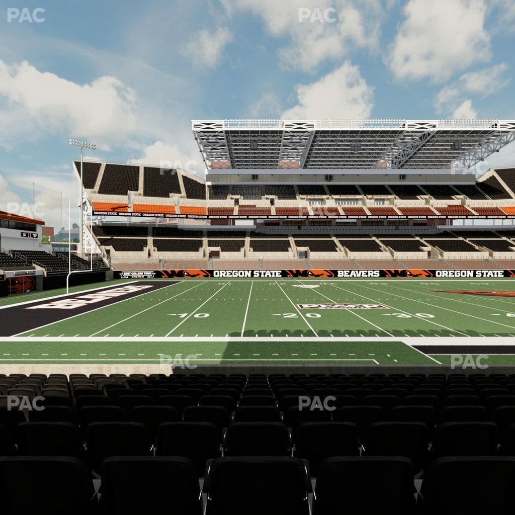 Reser Stadium - Section 133 Seat View