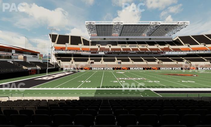 Reser Stadium - Section 133 Seat View