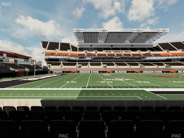 Reser Stadium - Section 133 Seat View