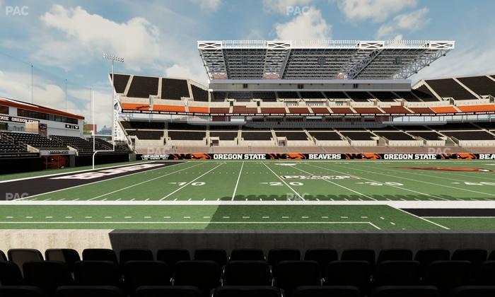 Reser Stadium - Section 133 Seat View