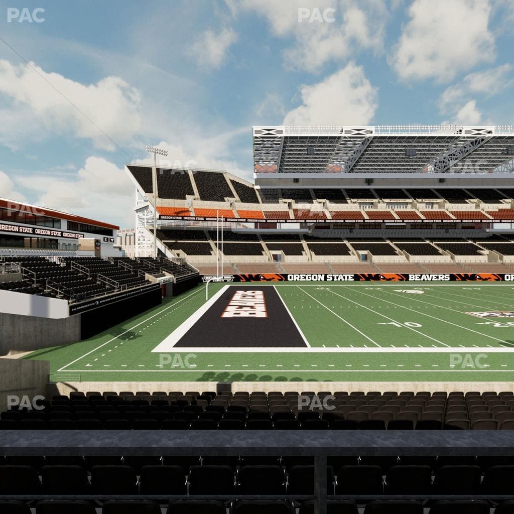 Reser Stadium - Section 134 Seat View
