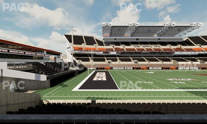 Reser Stadium - Section 134 Seat View