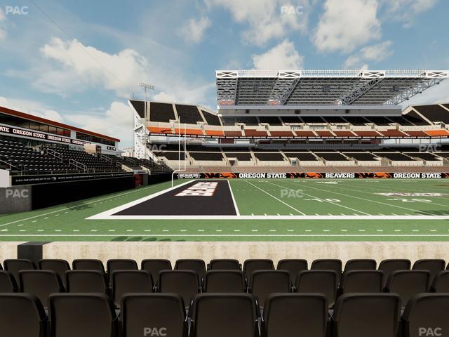 Reser Stadium - Section 134 Seat View
