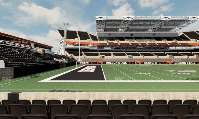 Reser Stadium - Section 134 Seat View