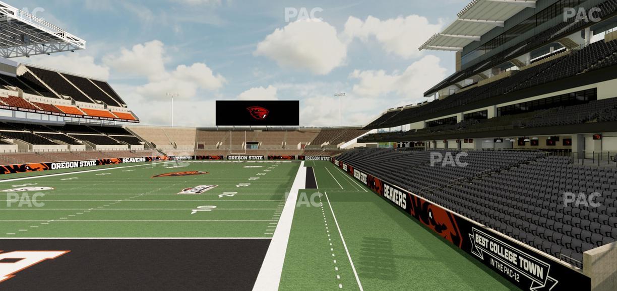Reser Stadium - Section 135 Seat View