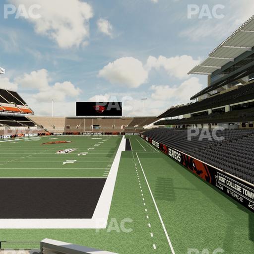Reser Stadium - Section 135 Seat View