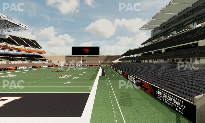 Reser Stadium - Section 135 Seat View