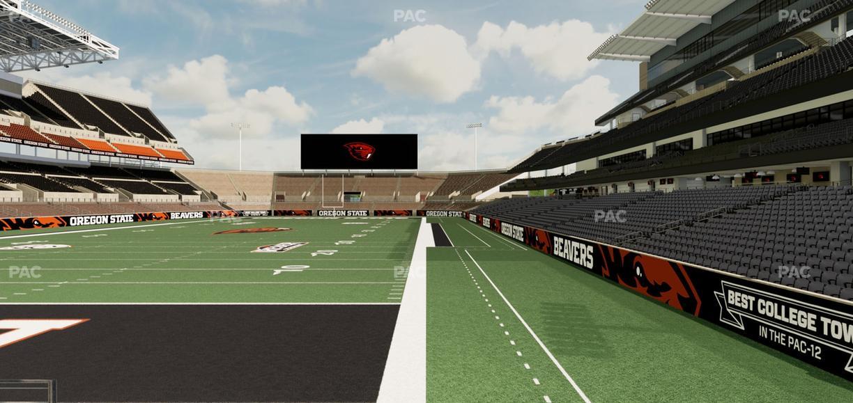 Reser Stadium - Section 135 Seat View