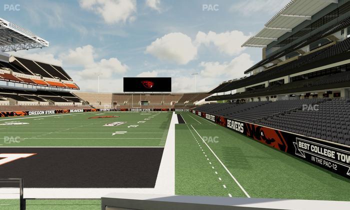 Reser Stadium - Section 135 Seat View