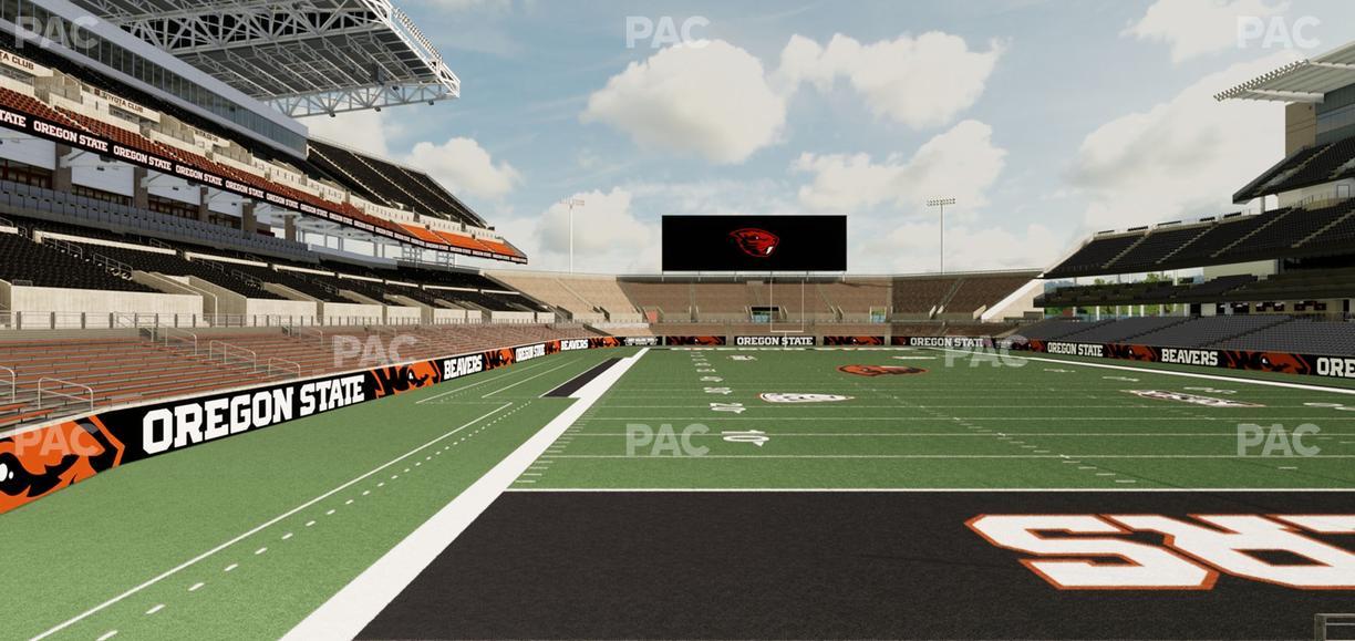 Reser Stadium - Section 140 Seat View