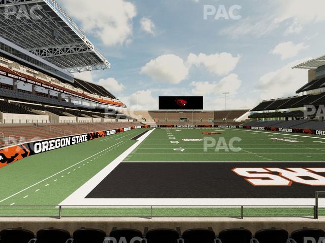 Reser Stadium - Section 140 Seat View