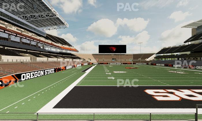 Reser Stadium - Section 140 Seat View