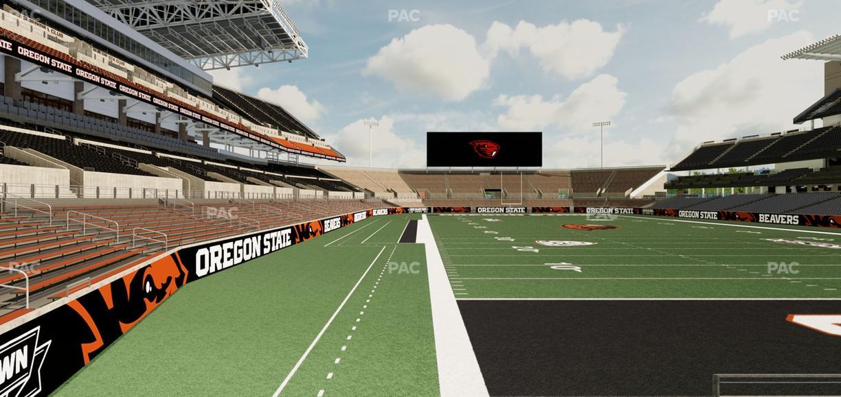 Reser Stadium - Section 141 Seat View
