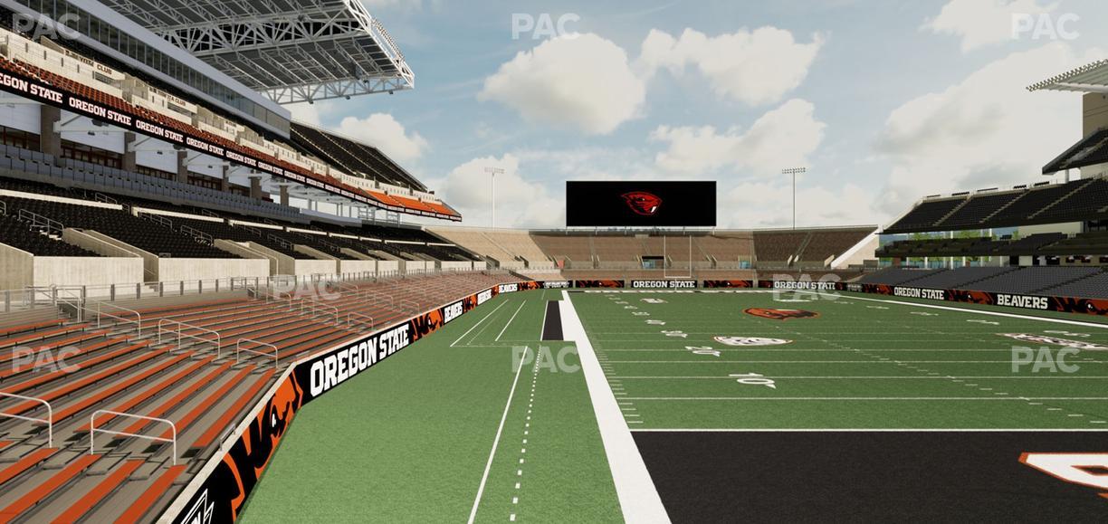 Reser Stadium - Section 141 Seat View