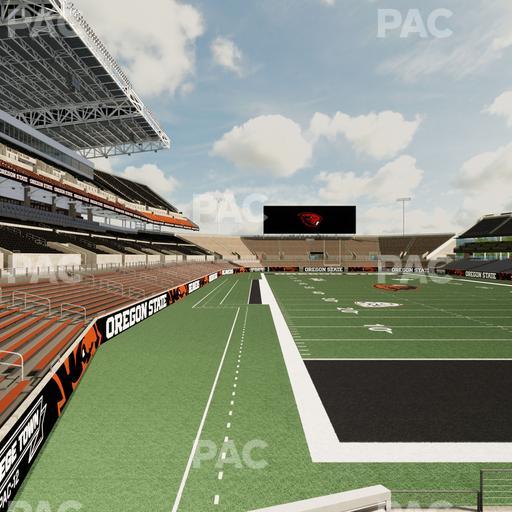 Reser Stadium - Section 141 Seat View