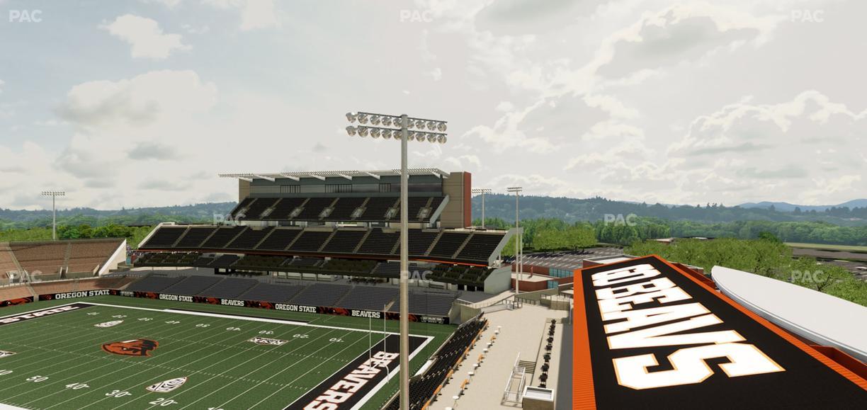 Reser Stadium - Section 211 Seat View