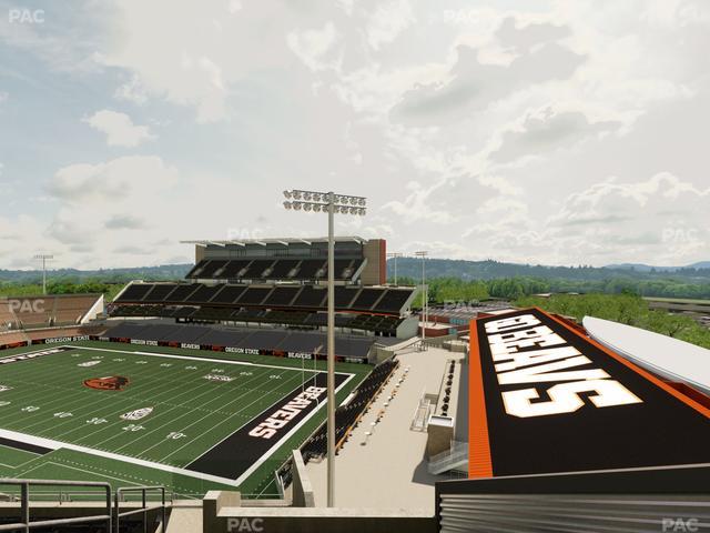 Reser Stadium - Section 211 Seat View