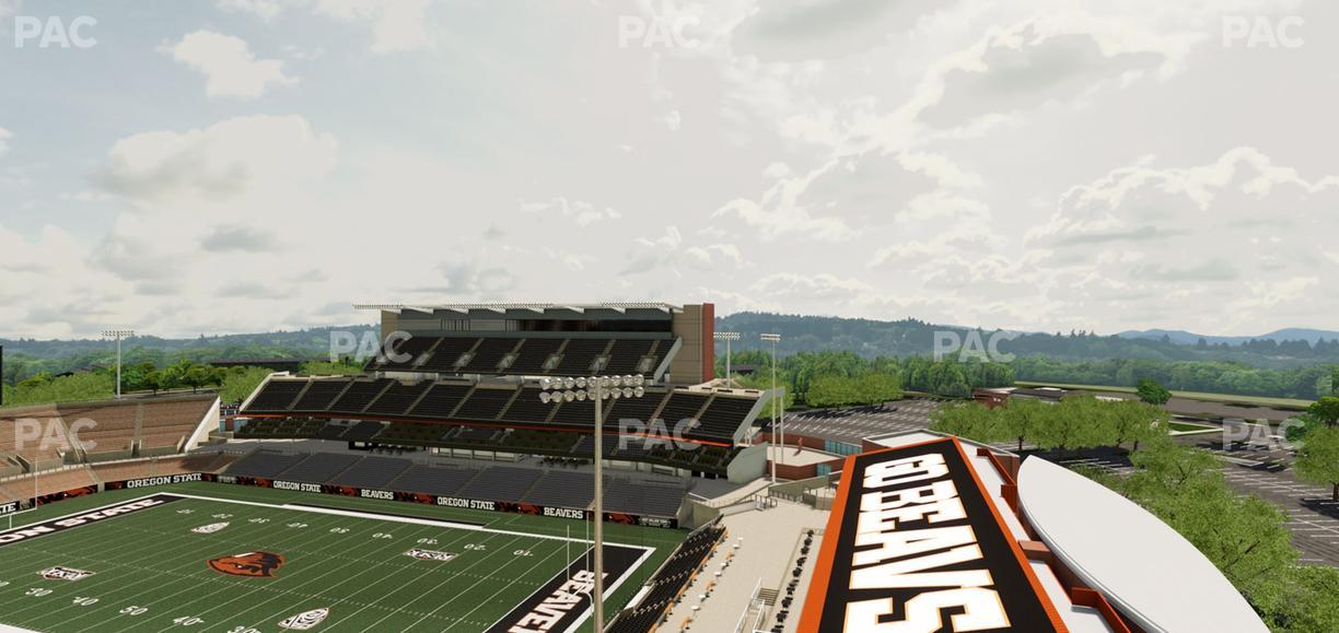 Reser Stadium - Section 211 Seat View