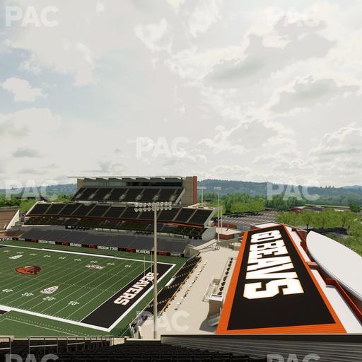Reser Stadium - Section 211 Seat View