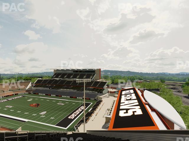 Reser Stadium - Section 211 Seat View