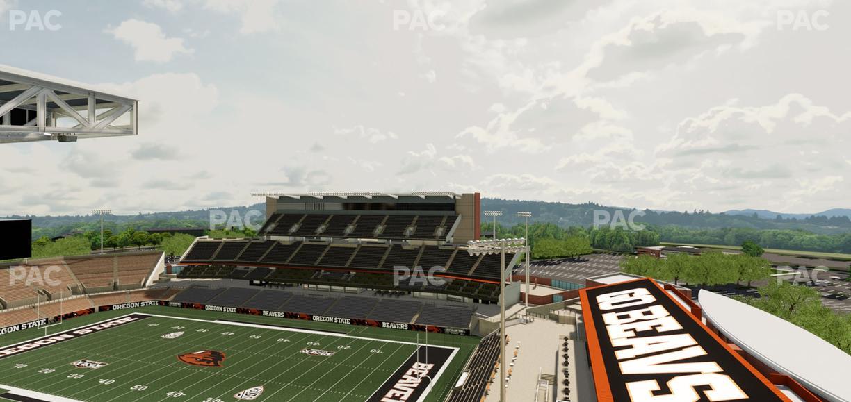 Reser Stadium - Section 212 Seat View