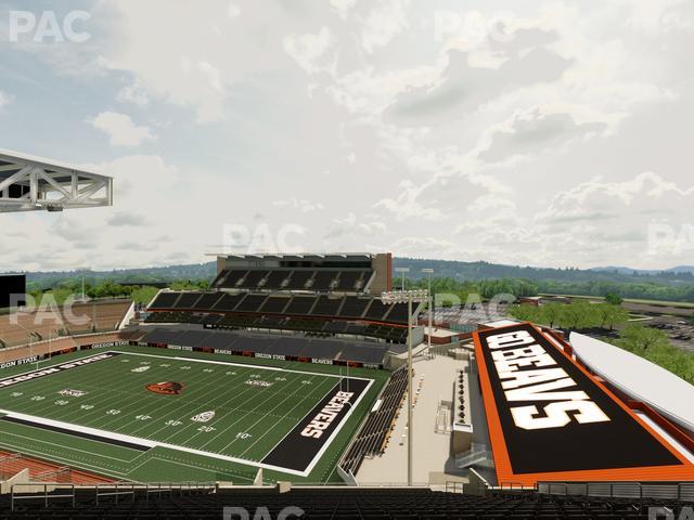 Reser Stadium - Section 212 Seat View