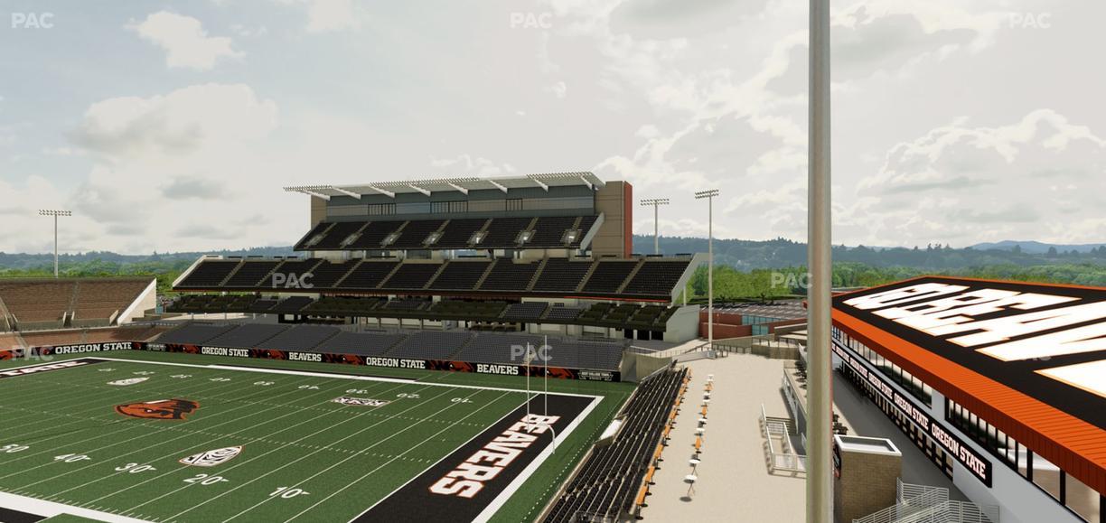 Reser Stadium - Section 212 Seat View