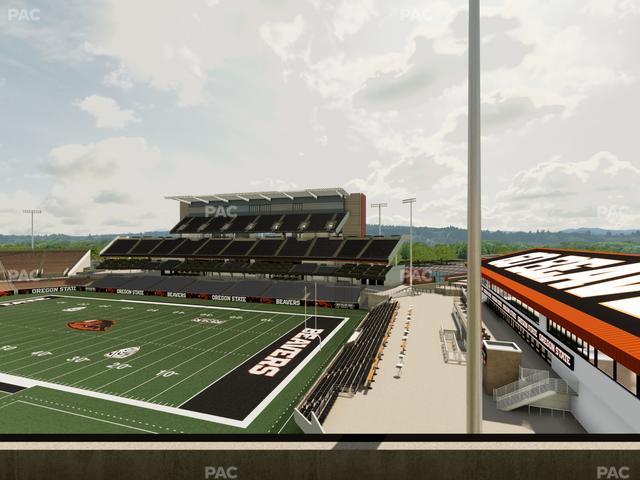 Reser Stadium - Section 212 Seat View