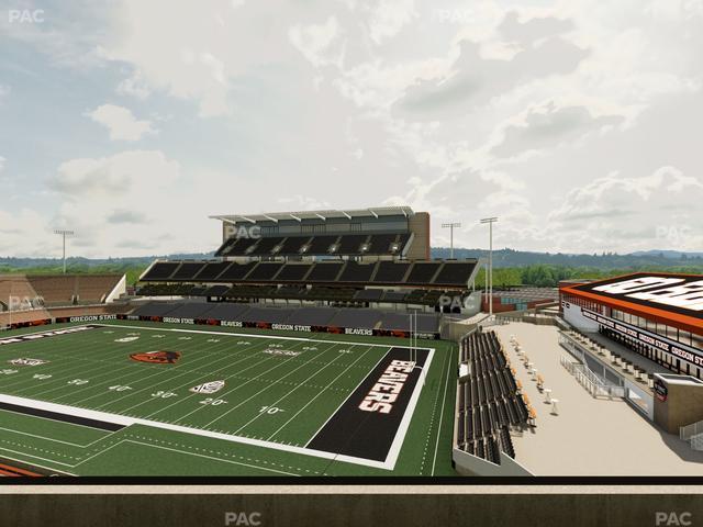 Reser Stadium - Section 213 Seat View