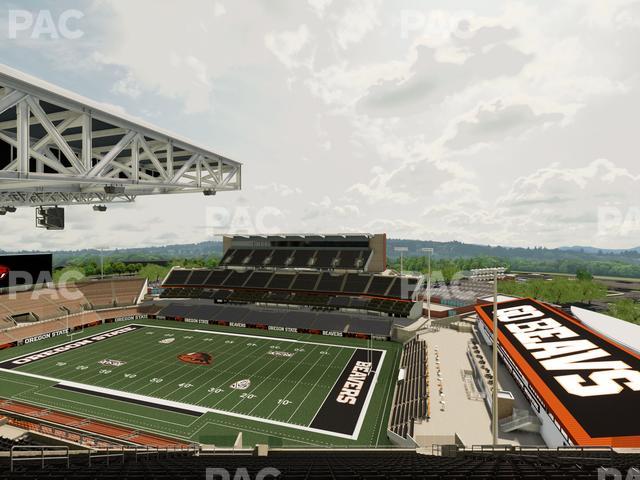 Reser Stadium - Section 213 Seat View