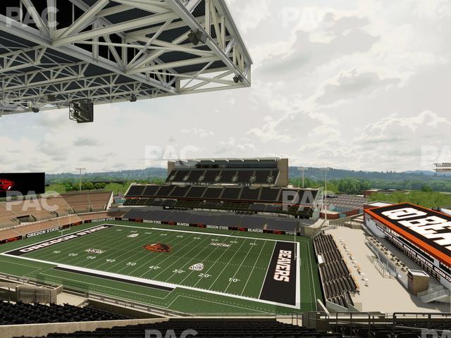 Reser Stadium - Section 214 Seat View