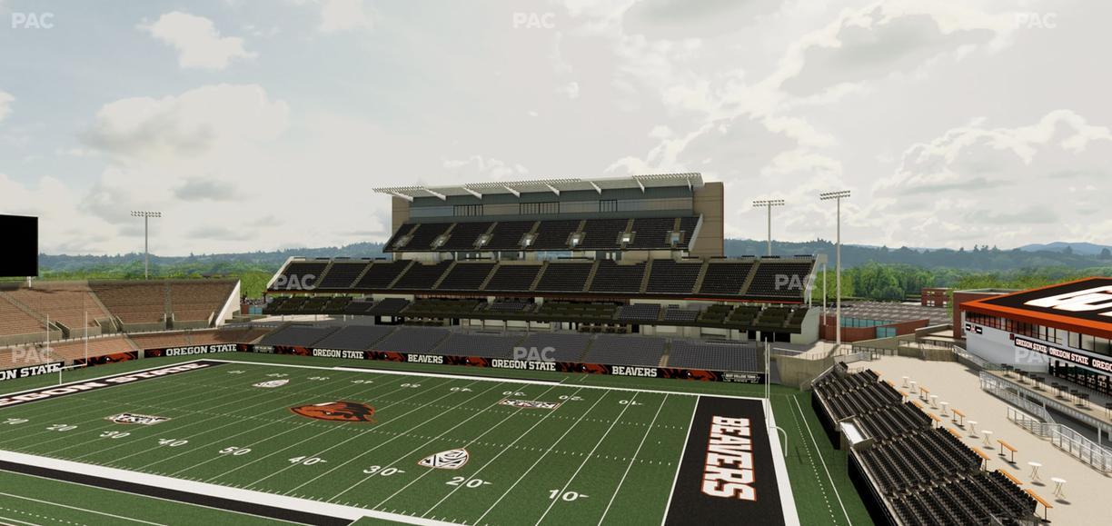 Reser Stadium - Section 214 Seat View