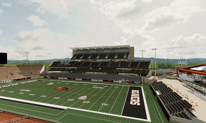 Reser Stadium - Section 214 Seat View
