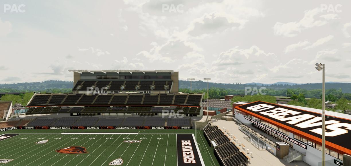 Reser Stadium - Section 215 Seat View