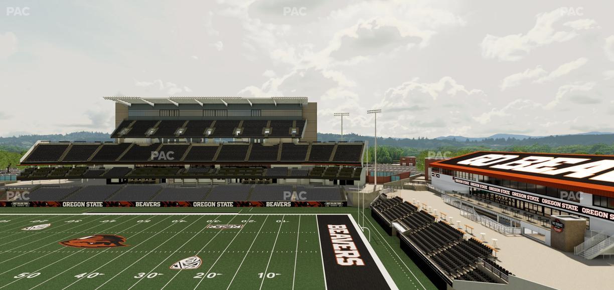 Reser Stadium - Section 215 Seat View