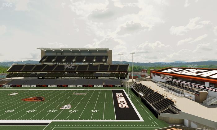 Reser Stadium - Section 215 Seat View