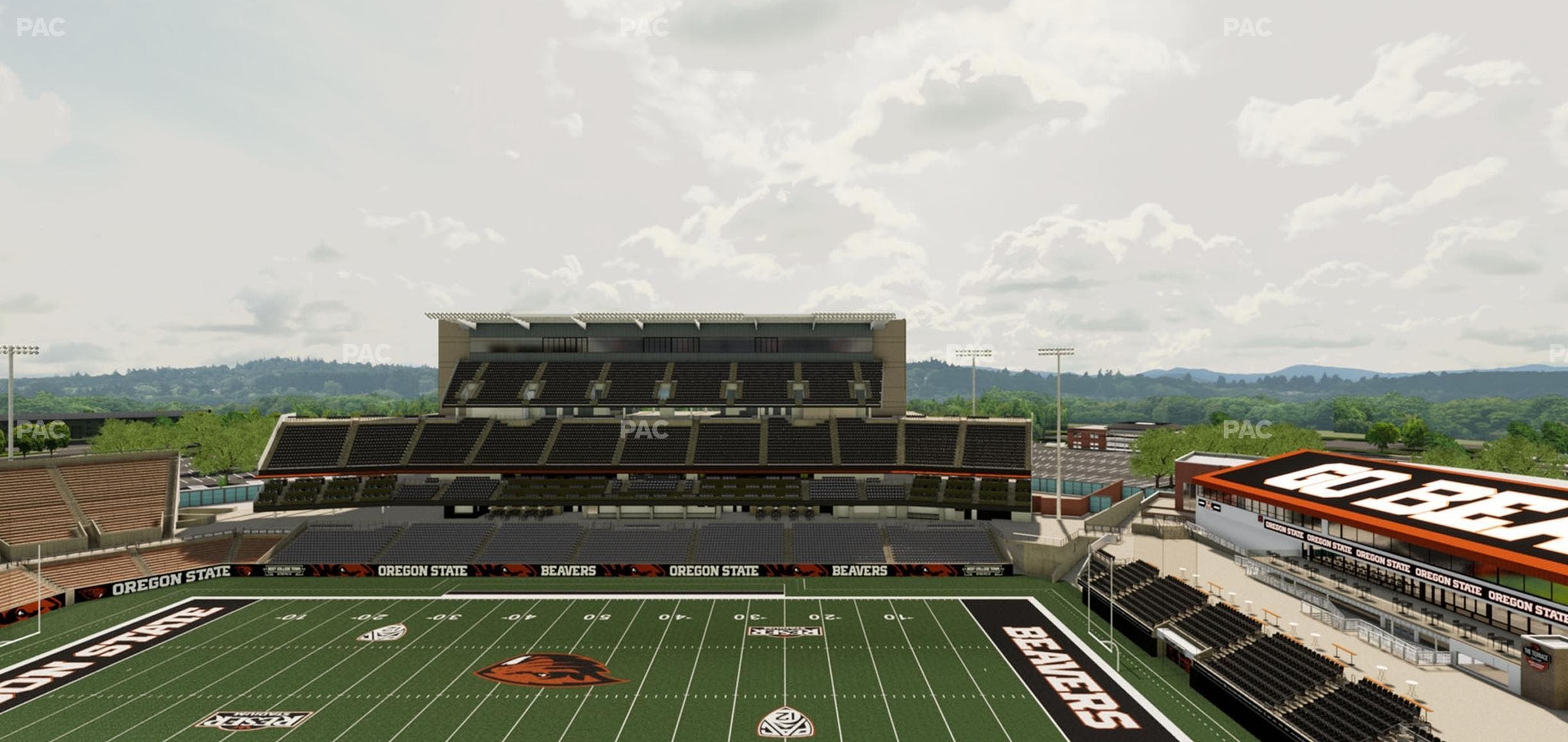 Reser Stadium - Section 217 Seat View
