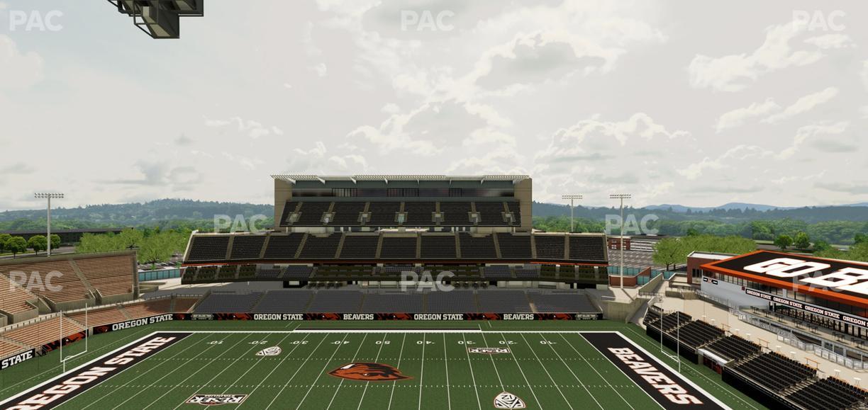 Reser Stadium - Section 218 Seat View