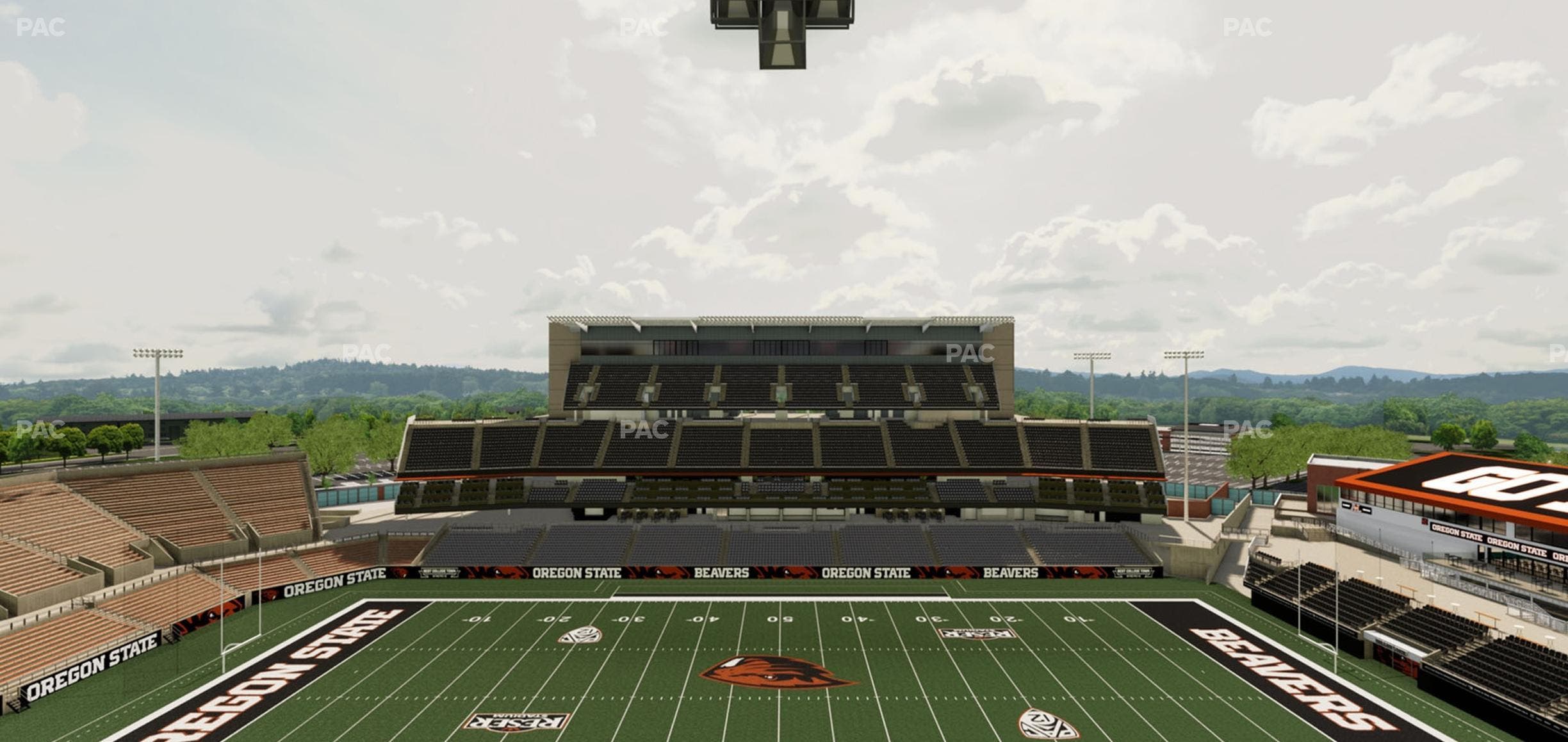 Reser Stadium - Section 219 Seat View