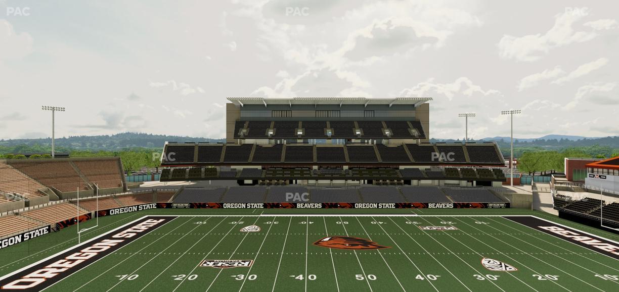 Reser Stadium - Section 220 Seat View