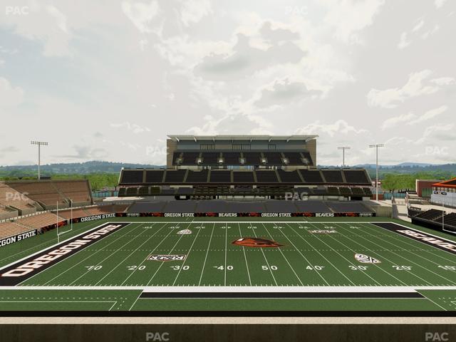 Reser Stadium - Section 220 Seat View
