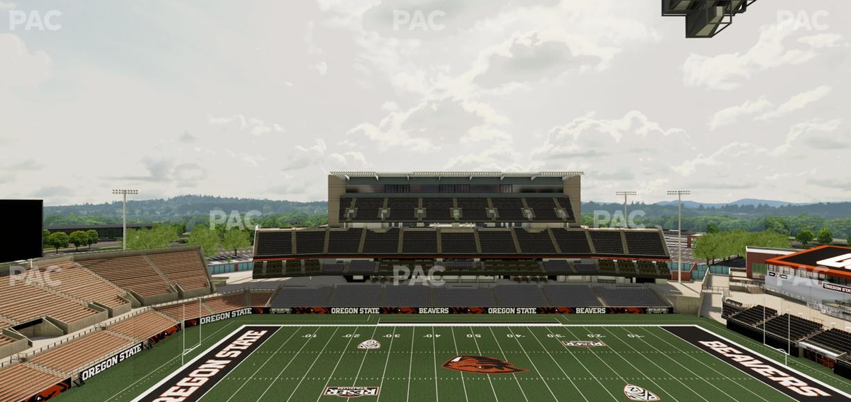 Reser Stadium - Section 220 Seat View
