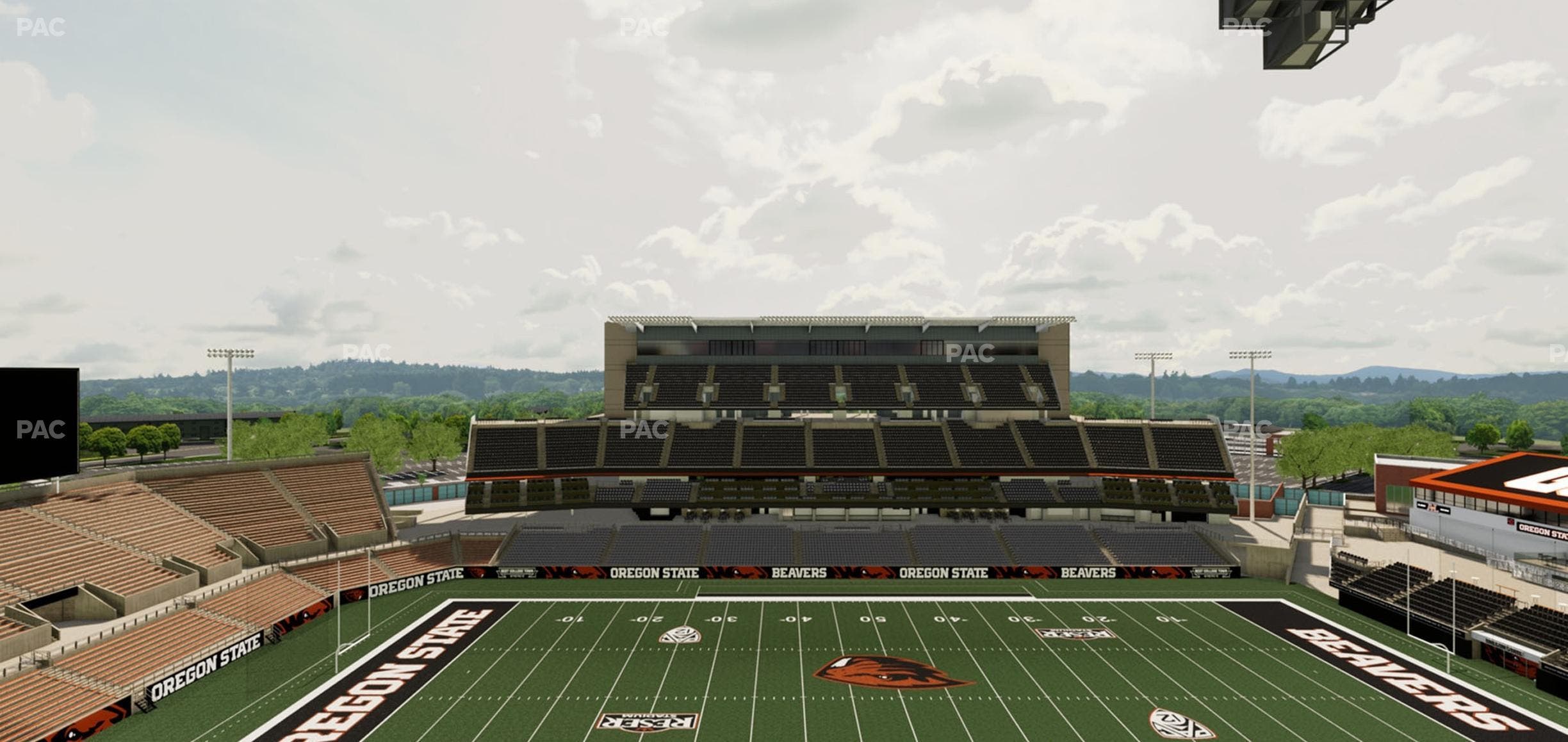 Reser Stadium - Section 220 Seat View