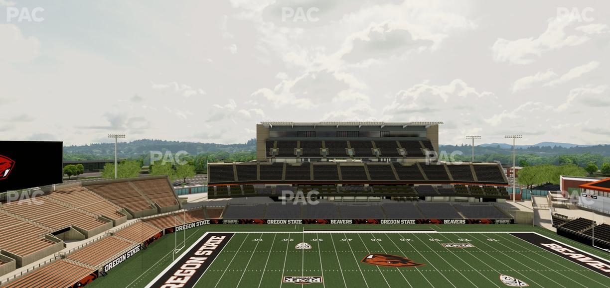 Reser Stadium - Section 221 Seat View