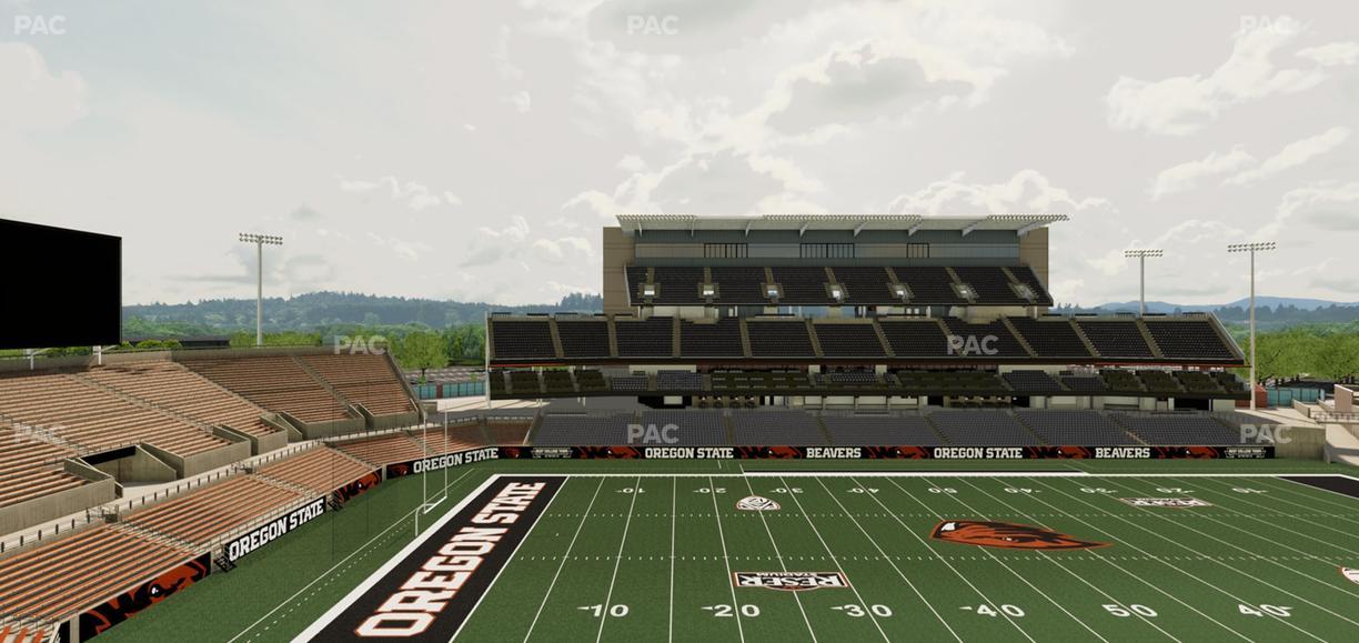 Reser Stadium - Section 222 Seat View
