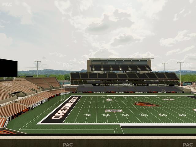 Reser Stadium - Section 222 Seat View