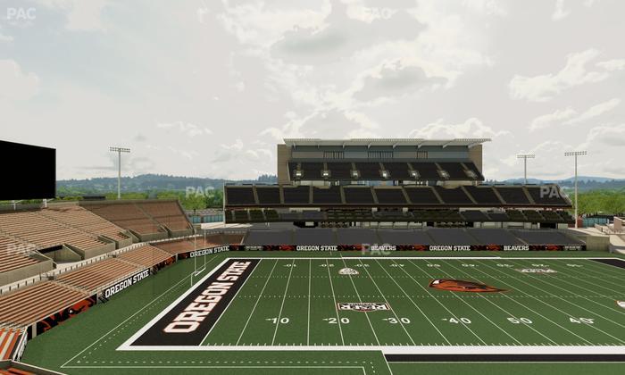 Reser Stadium - Section 222 Seat View