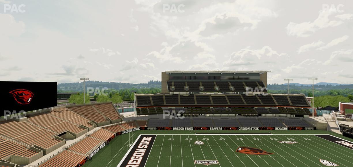 Reser Stadium - Section 222 Seat View