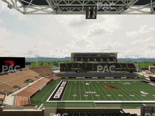 Reser Stadium - Section 222 Seat View
