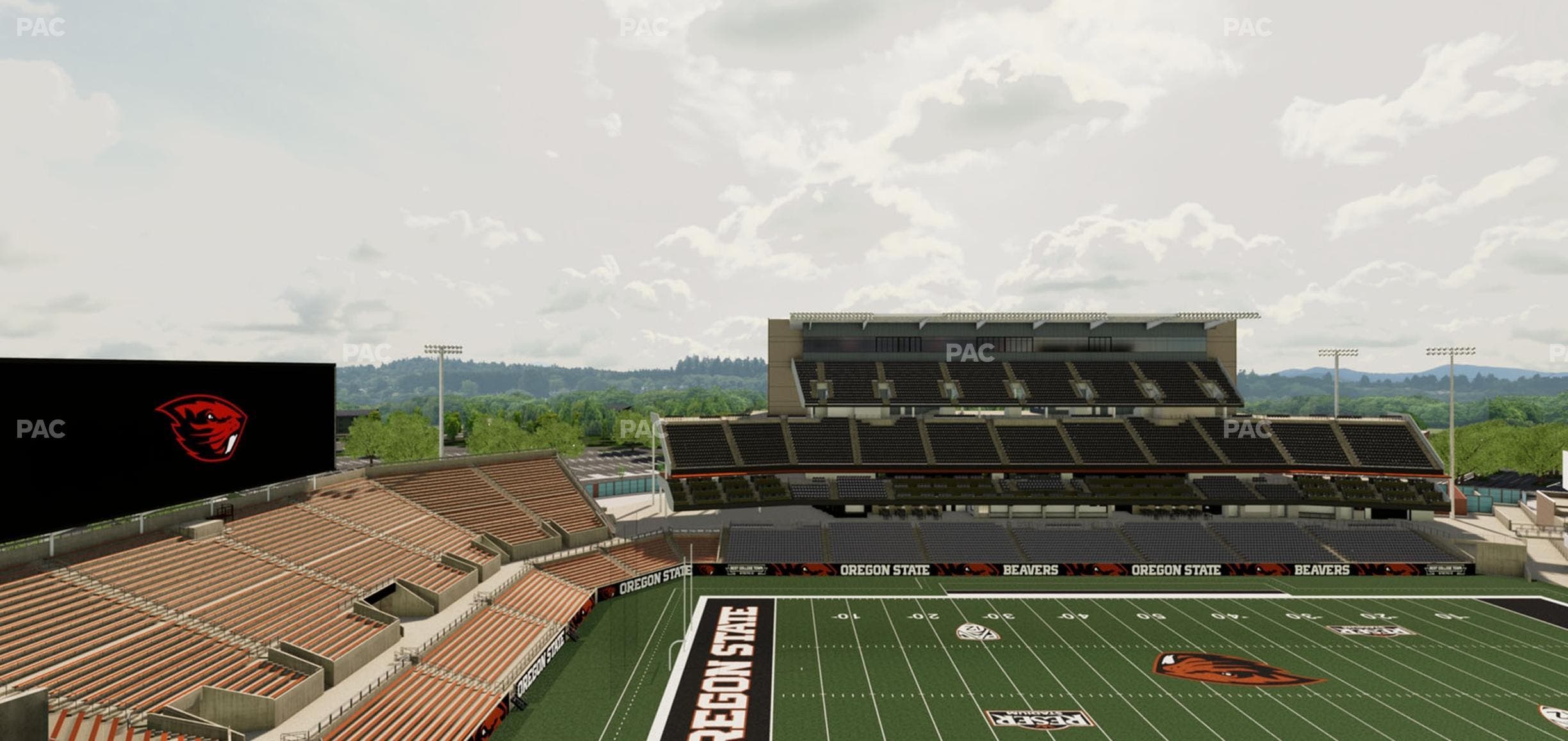 Reser Stadium - Section 223 Seat View